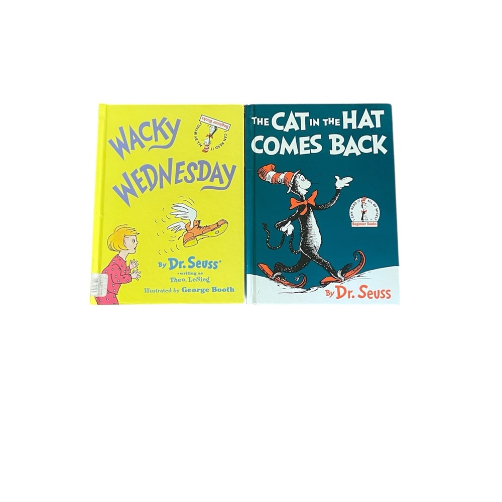 The Cat in the Hat Comes Back Book and Wacky Wednesday